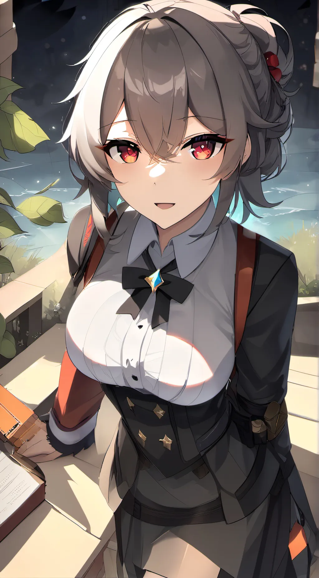 ai character: kat background