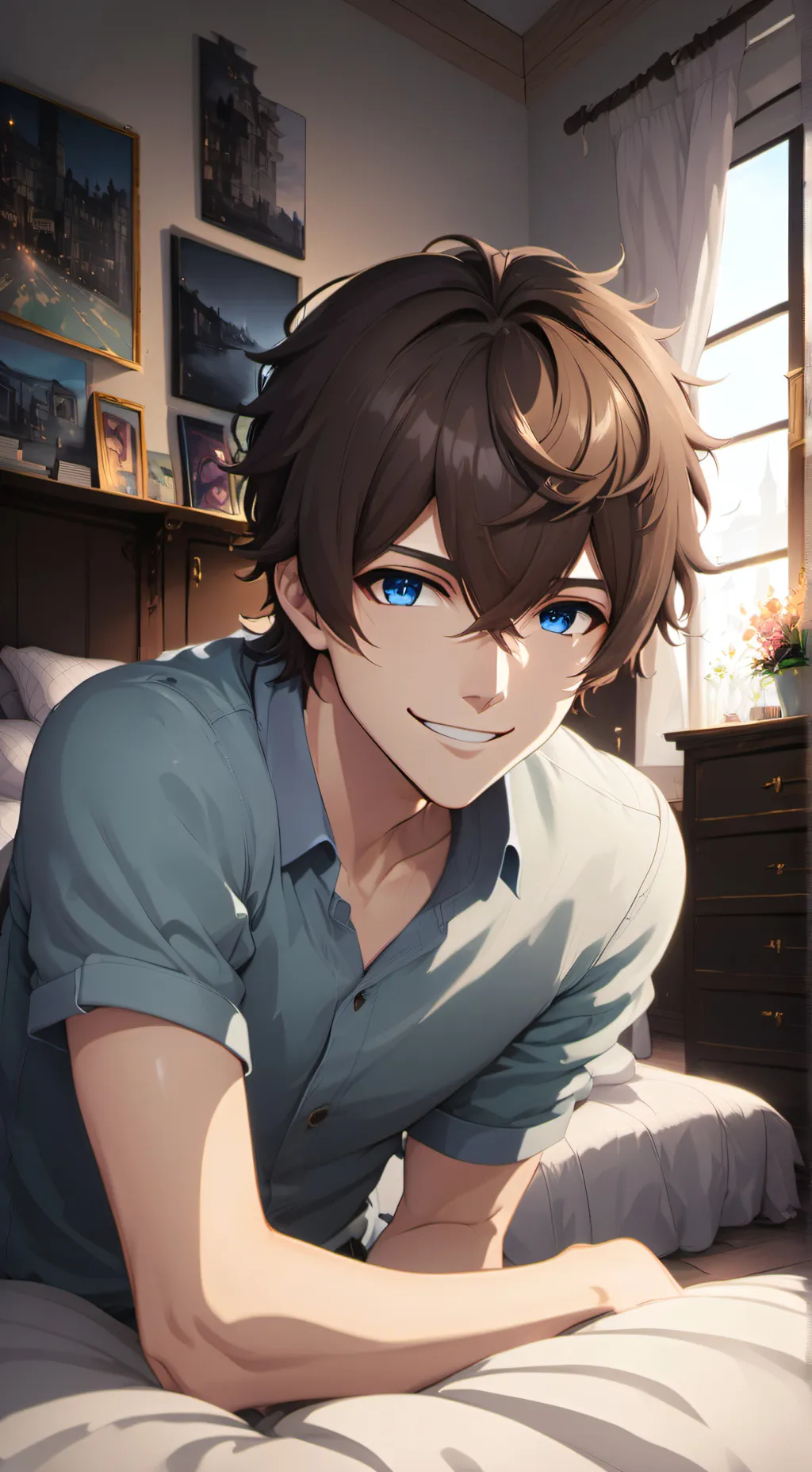 ai character: Ryan  background