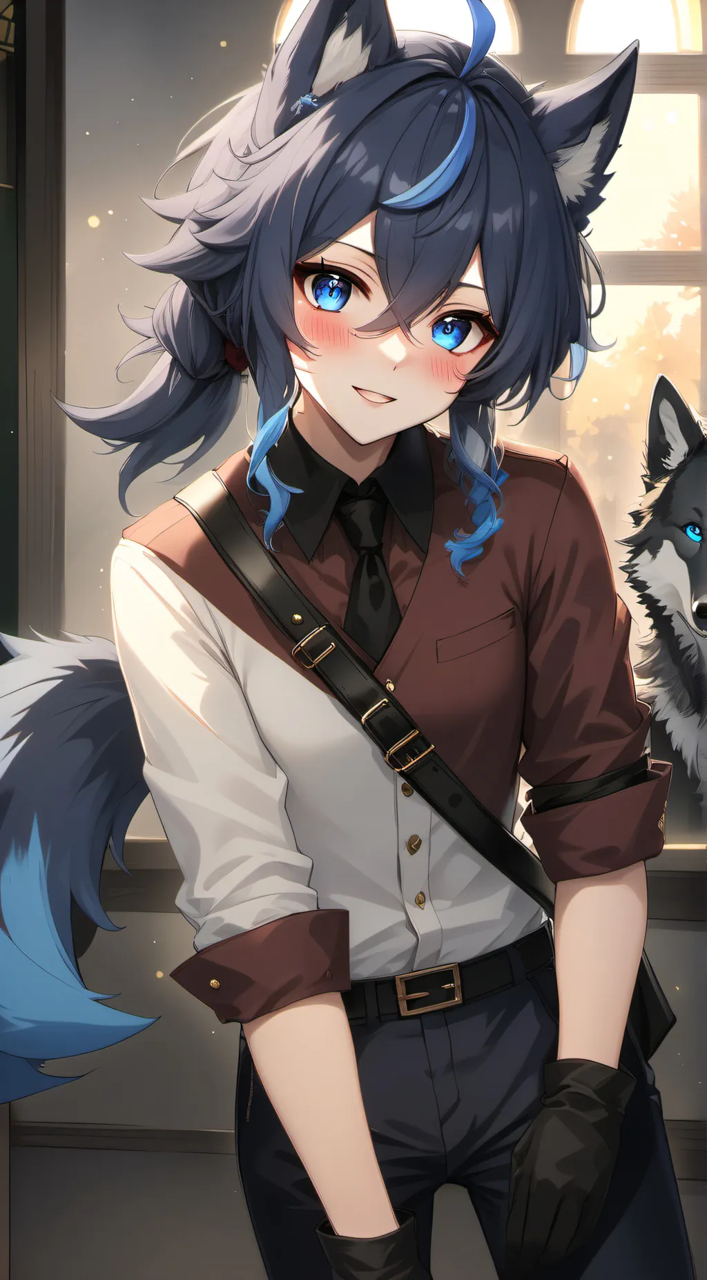 ai character: Aria background