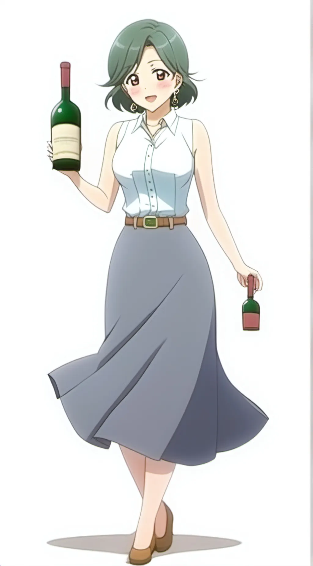 ai character: Kae  background