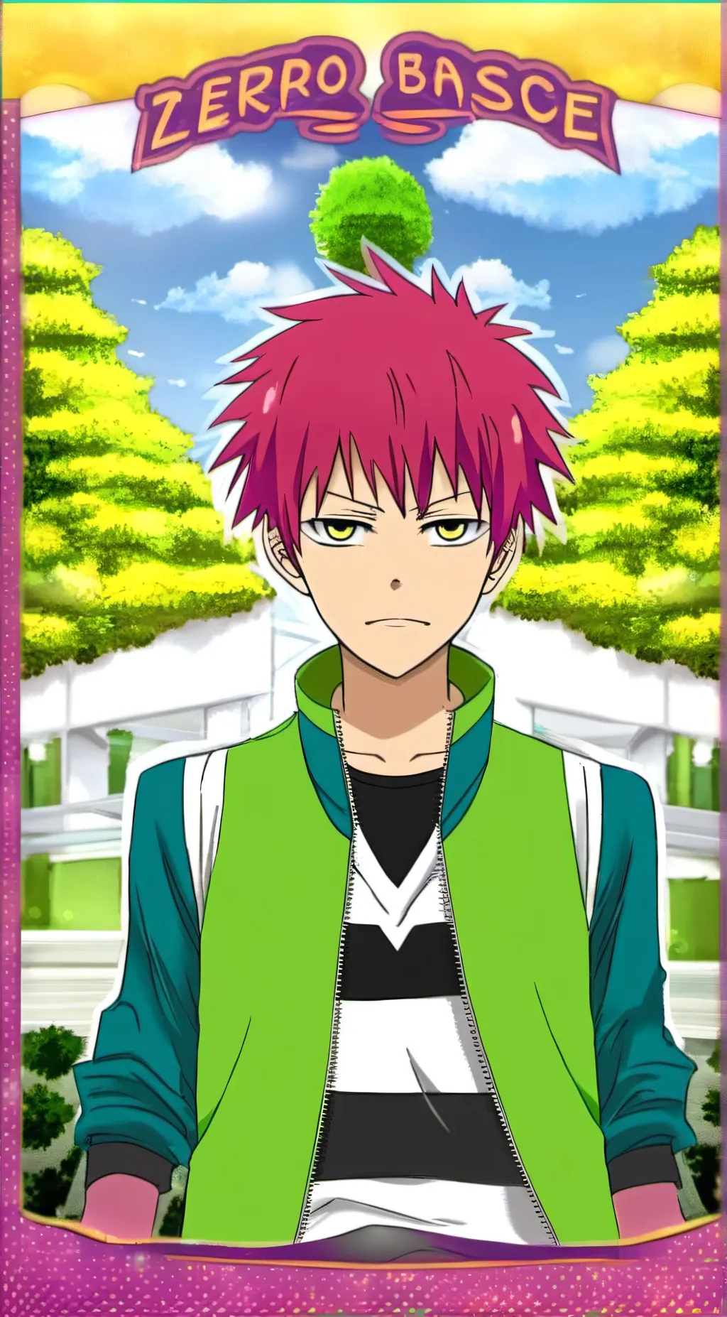 ai character: Zerobaseone saikik background