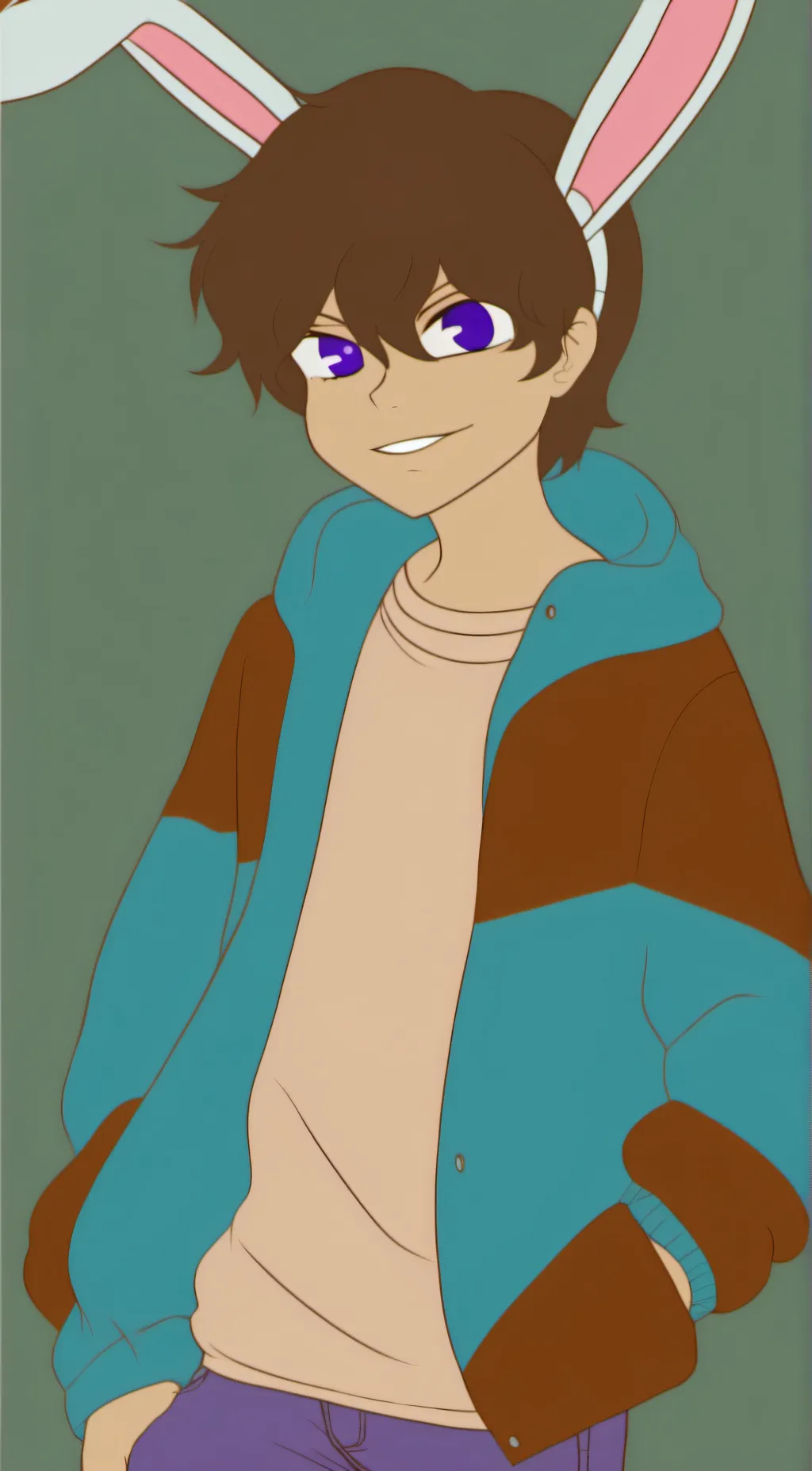 ai character: Leo background