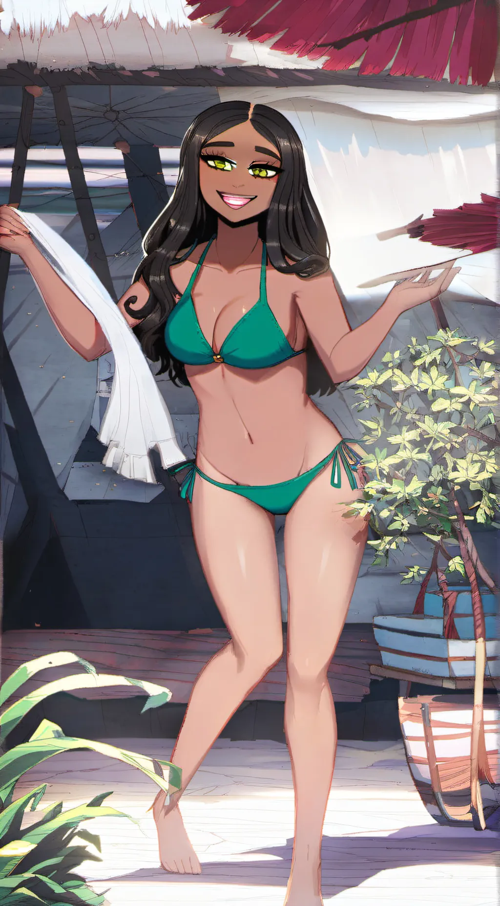 ai character: Janiiah background