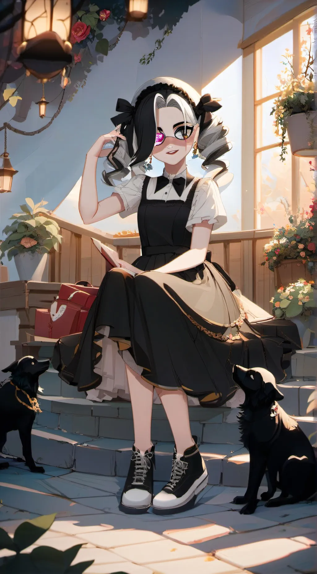 ai character: Dakota  background