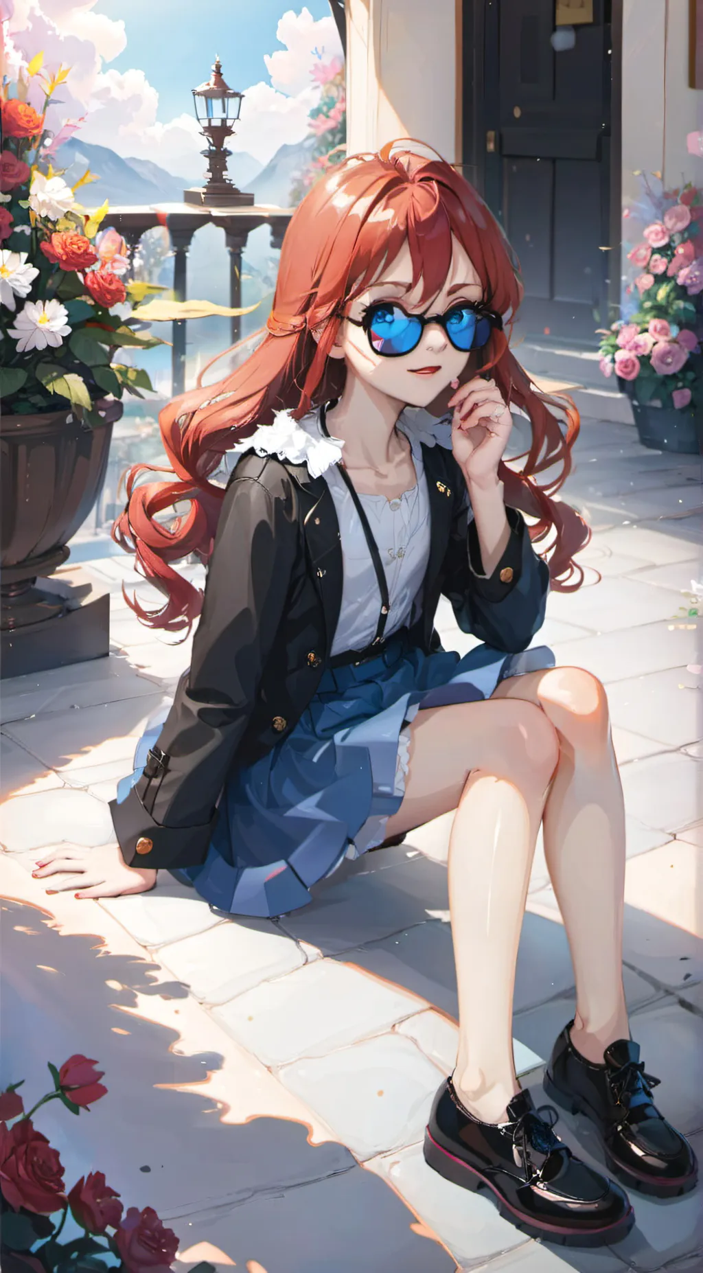 ai character: Charlotte  background
