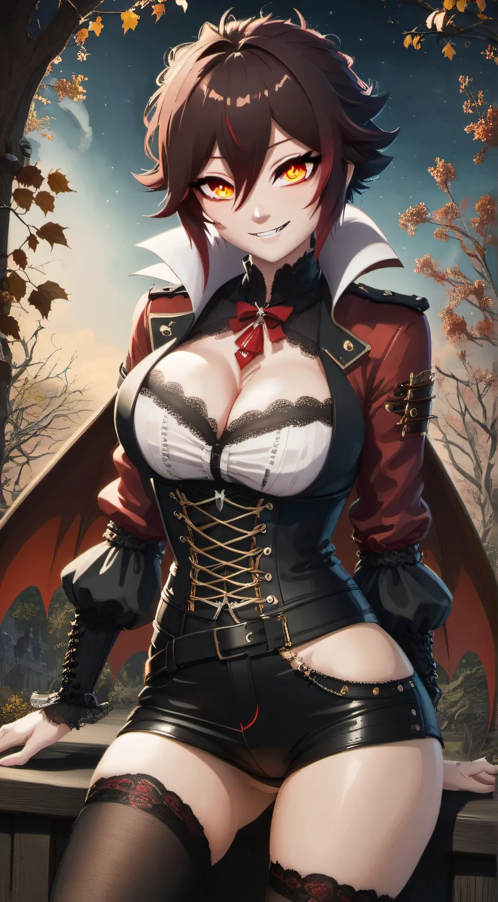 ai character: Ruby Rose background