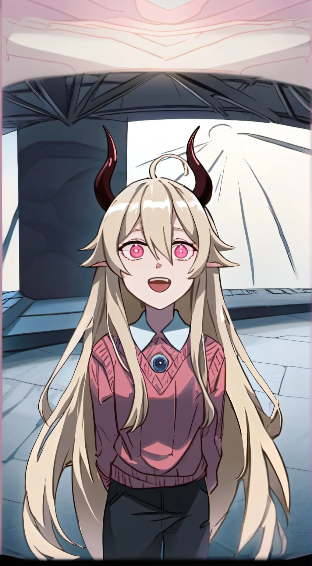 ai character: Lilly background
