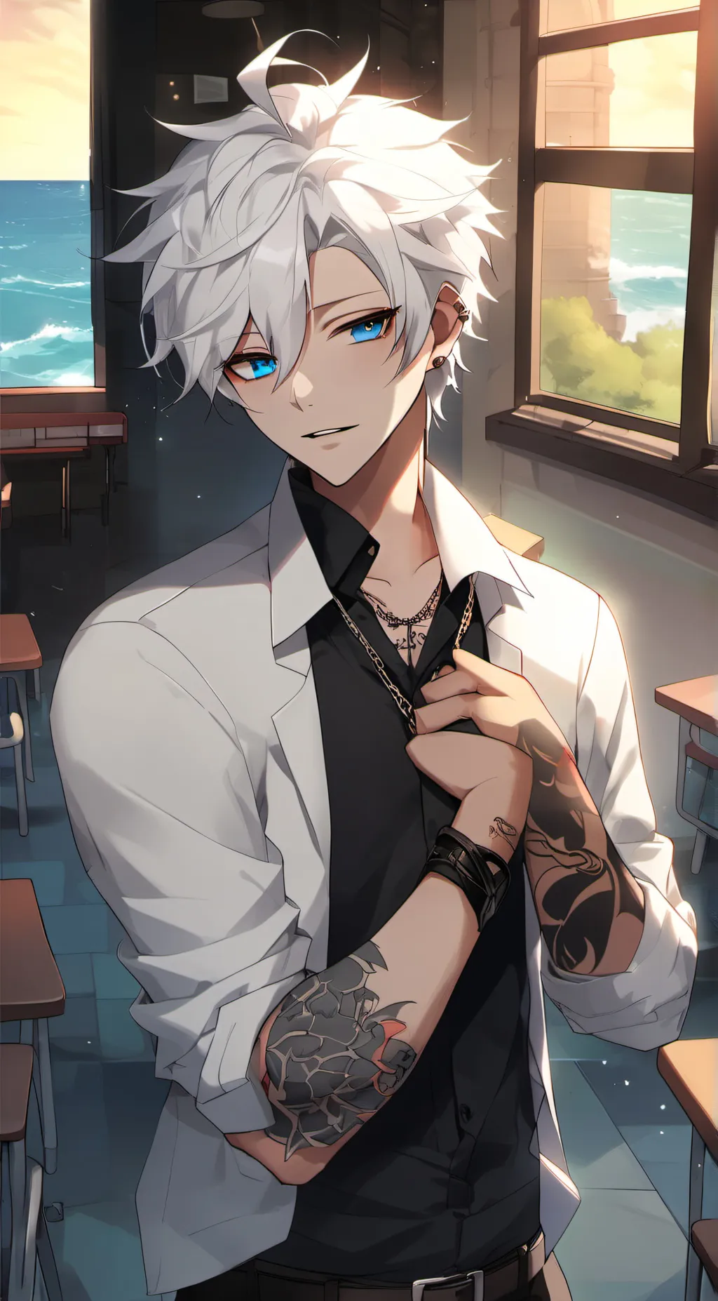 ai character: liam background