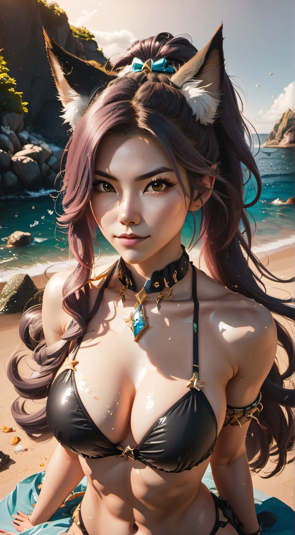 ai character: Nami background