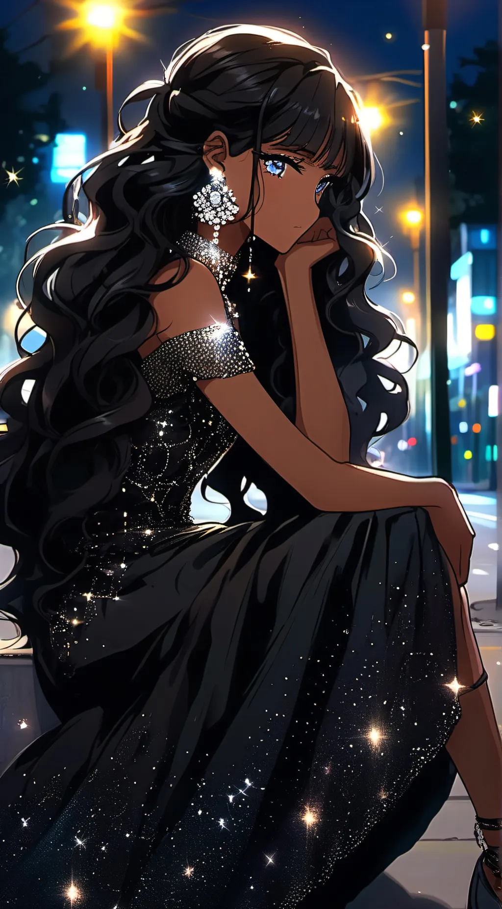ai character: Aria background