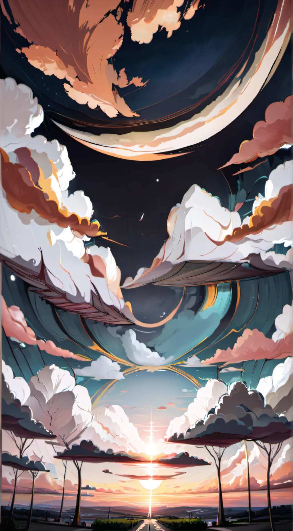 ai character: Obey me X KNY background