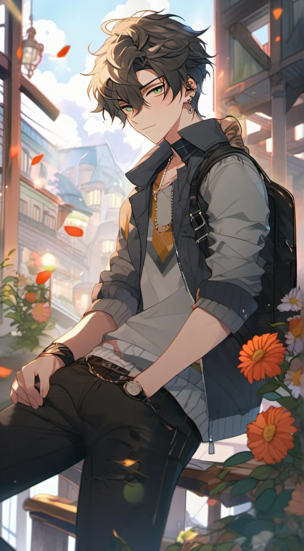 ai character: Zane background