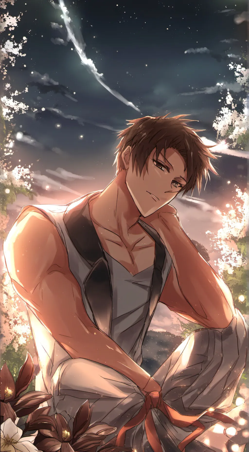 ai character: Luke  background