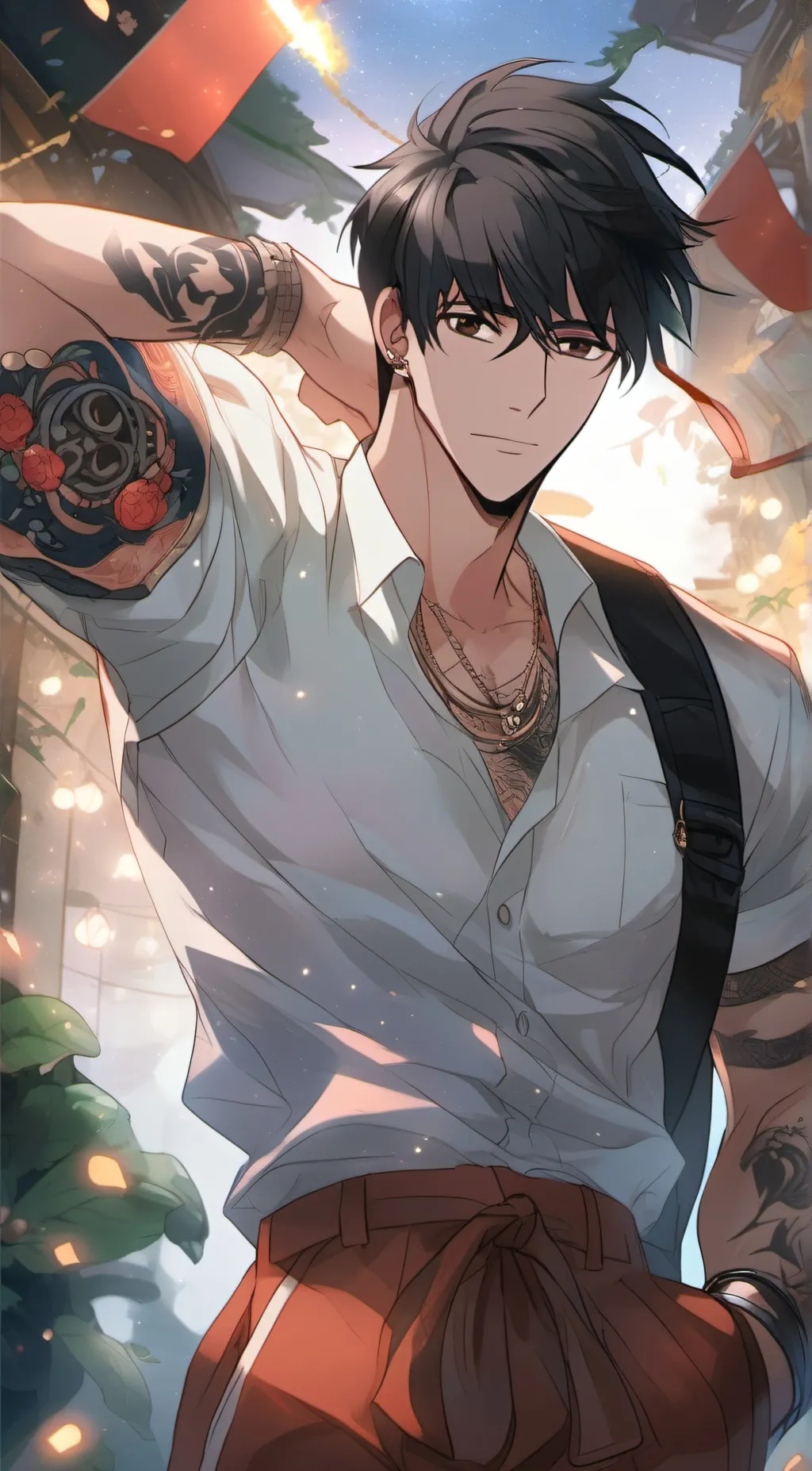 ai character: Vince background