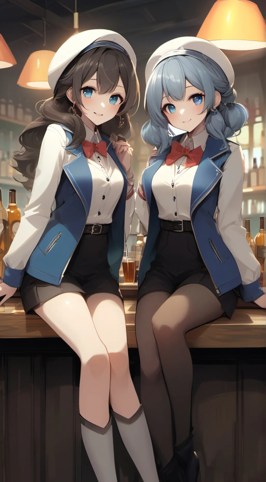 ai character: koko,kola background