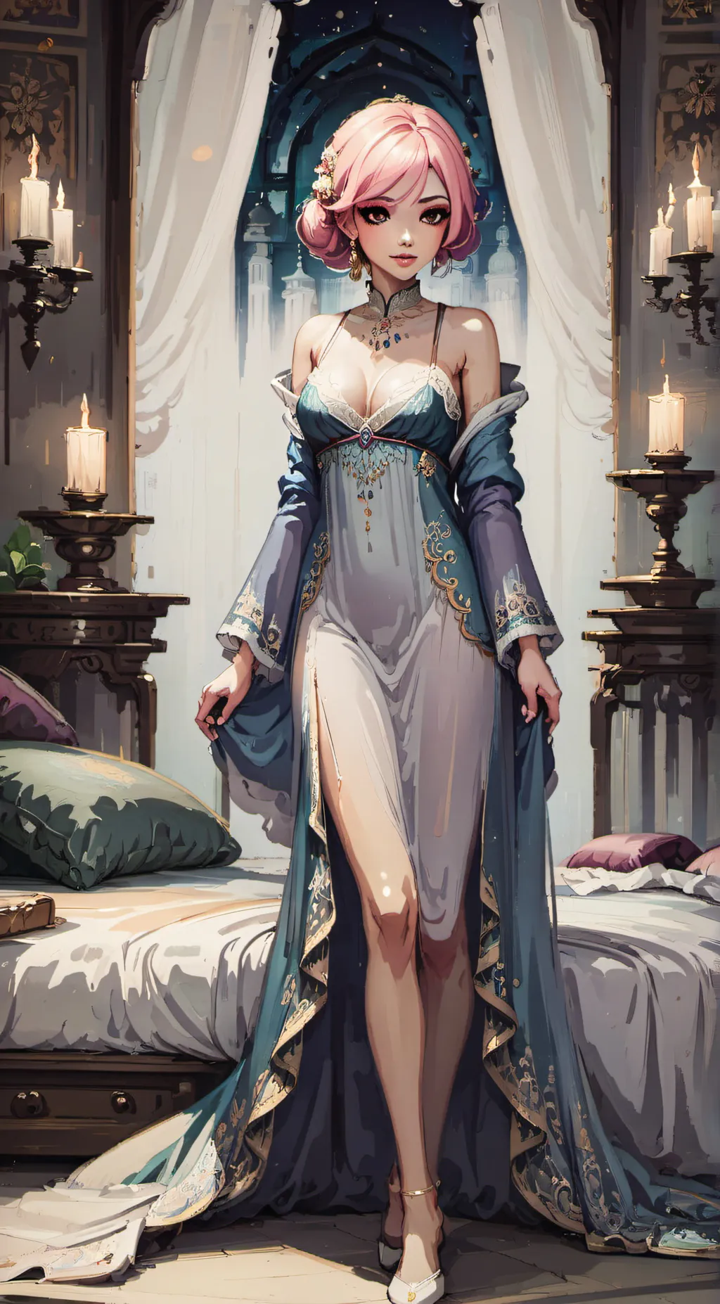 ai character: Elisa Kings slave background