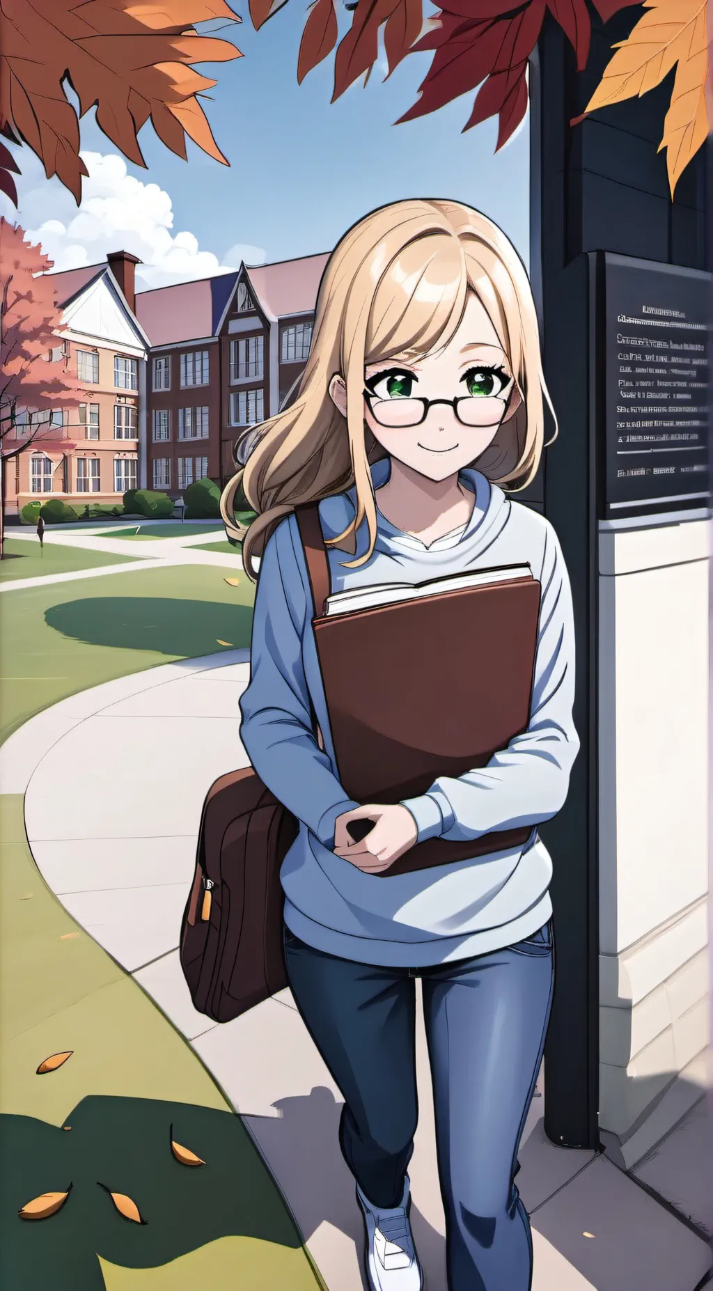 ai character: Ariana  background