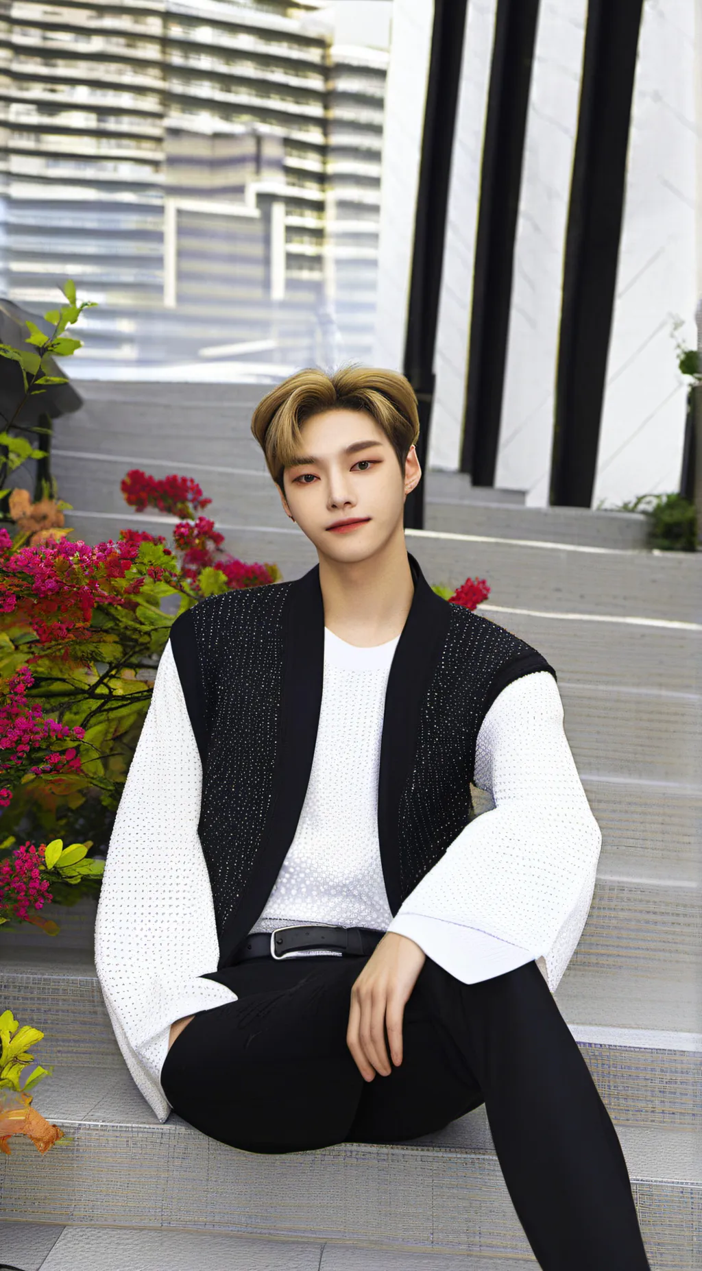 ai character: Stray kids background