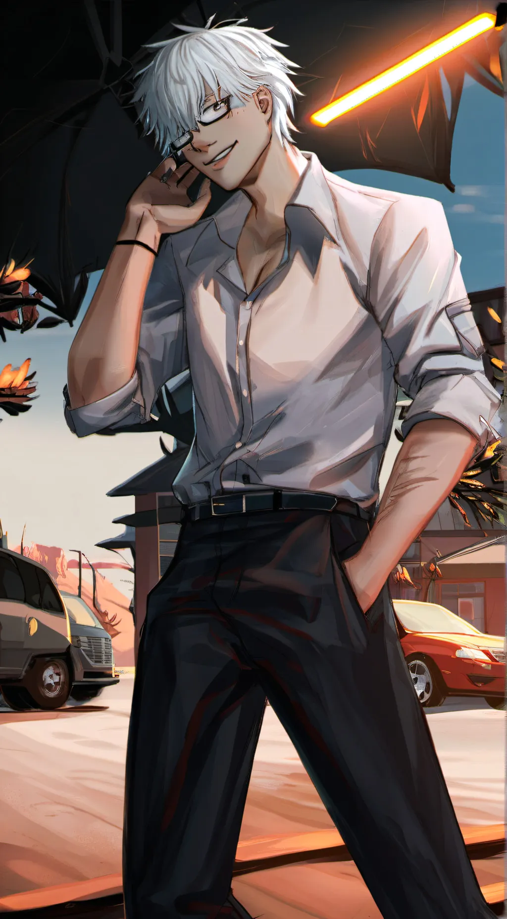 ai character: Samuel  background