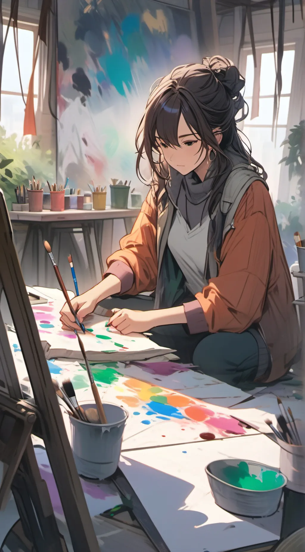 ai character: Gabby  background