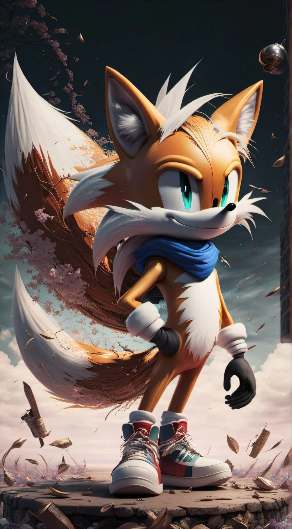 ai character: tails background