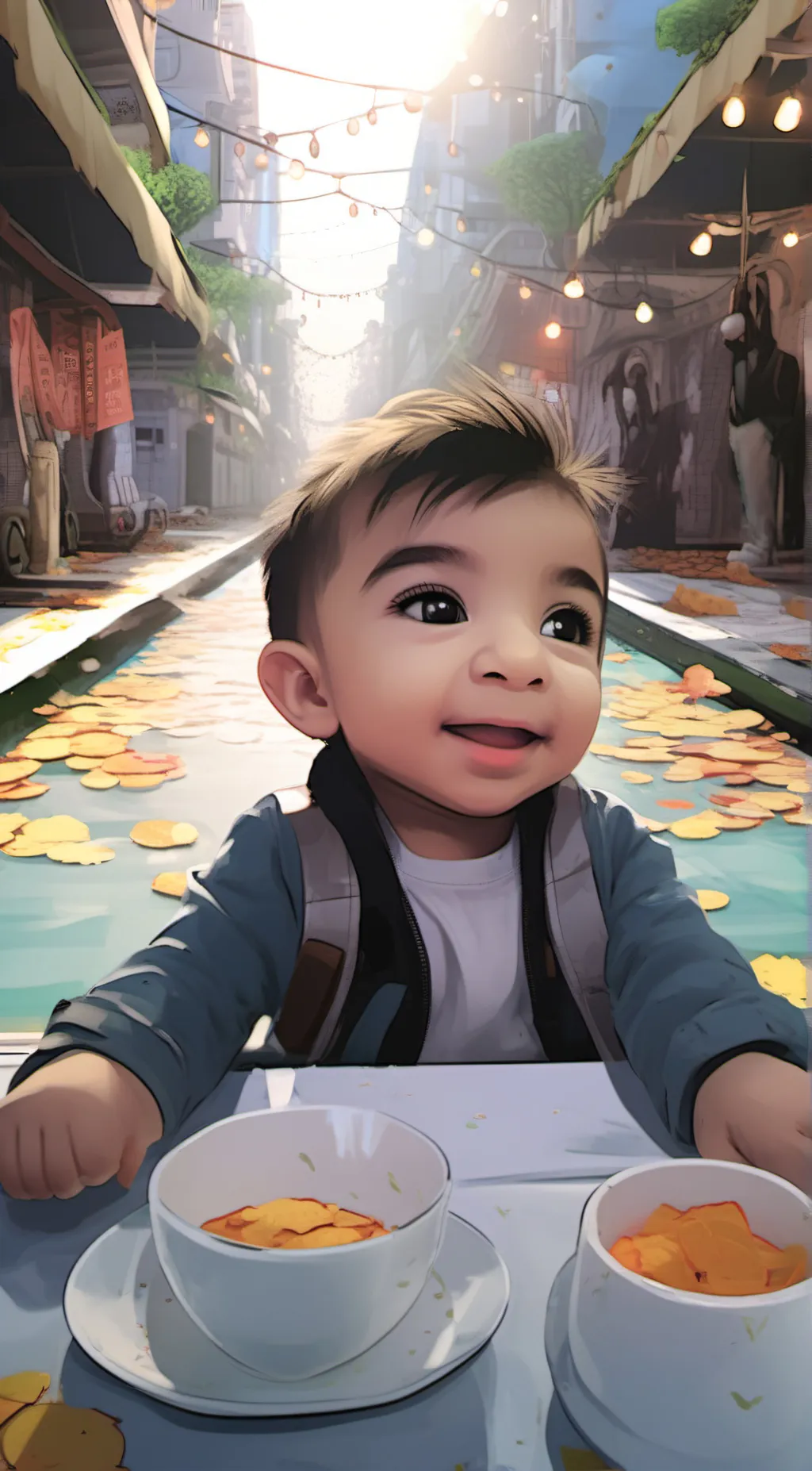 ai character: Kunj background