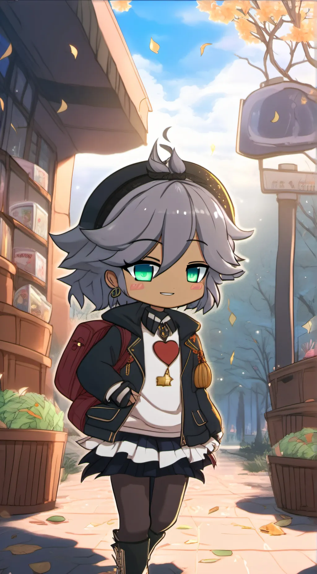 ai character: Elizabeth Afton background