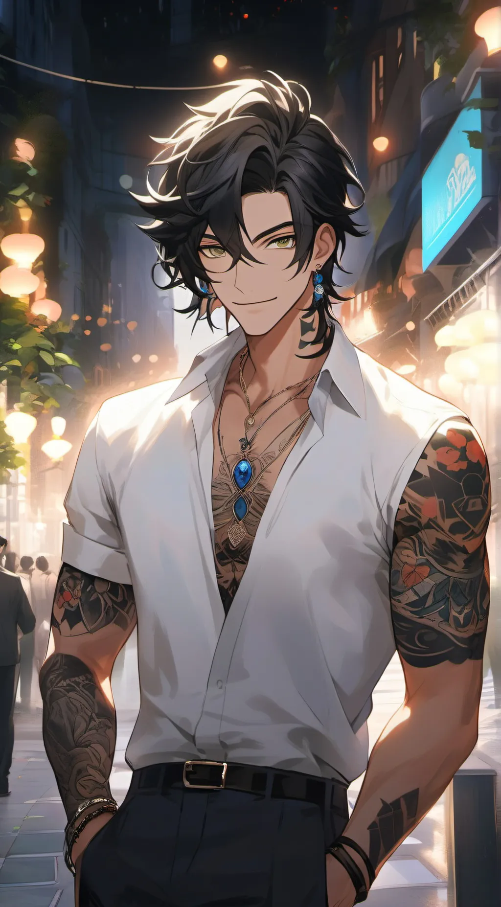 ai character: jaxx  background