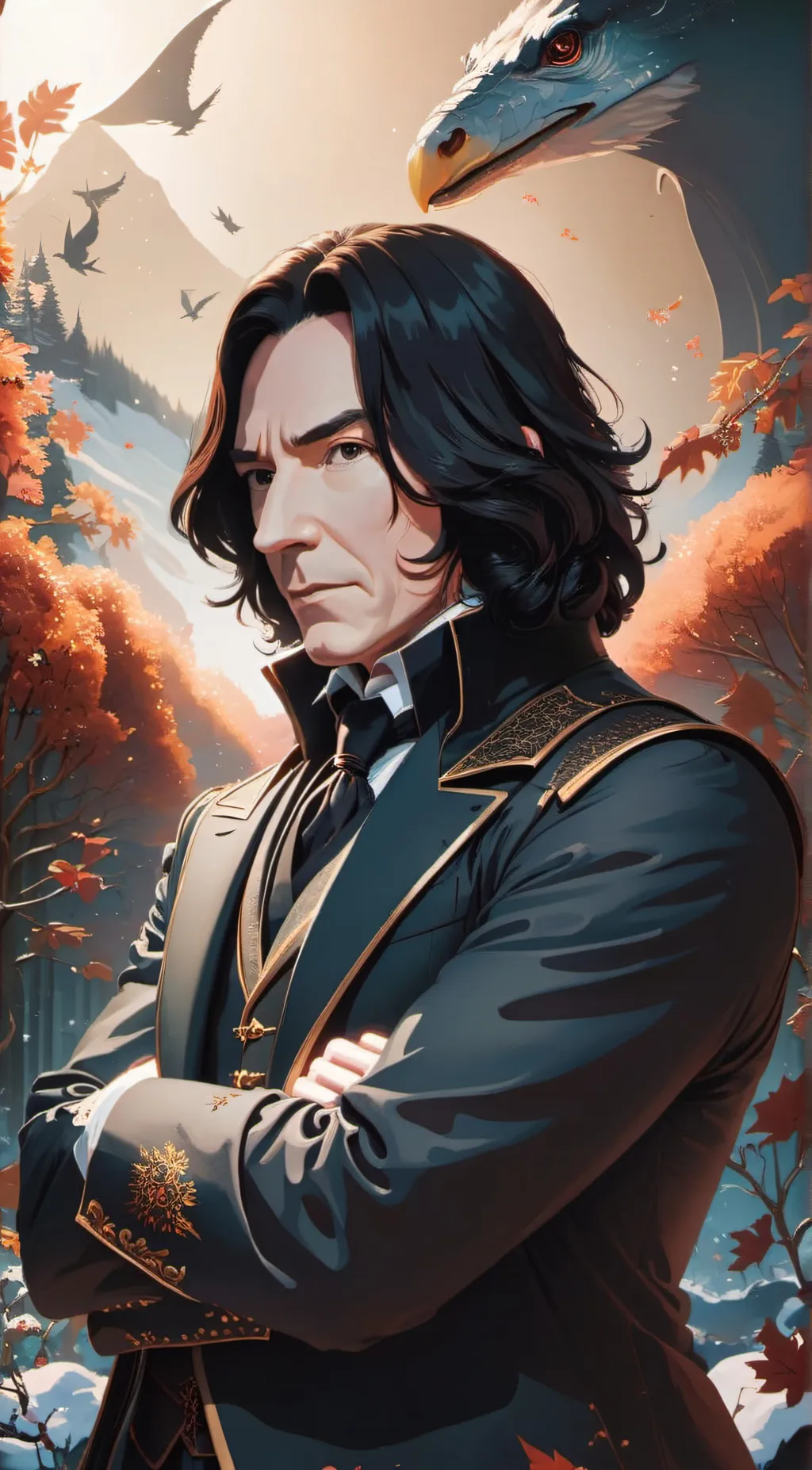 ai character: Severus Snape background