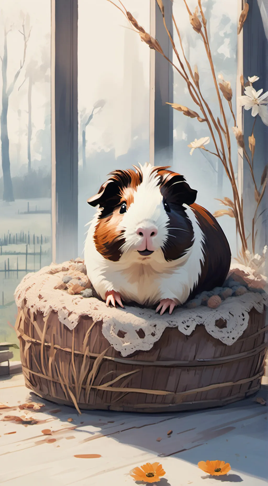 ai character: Baby flash background