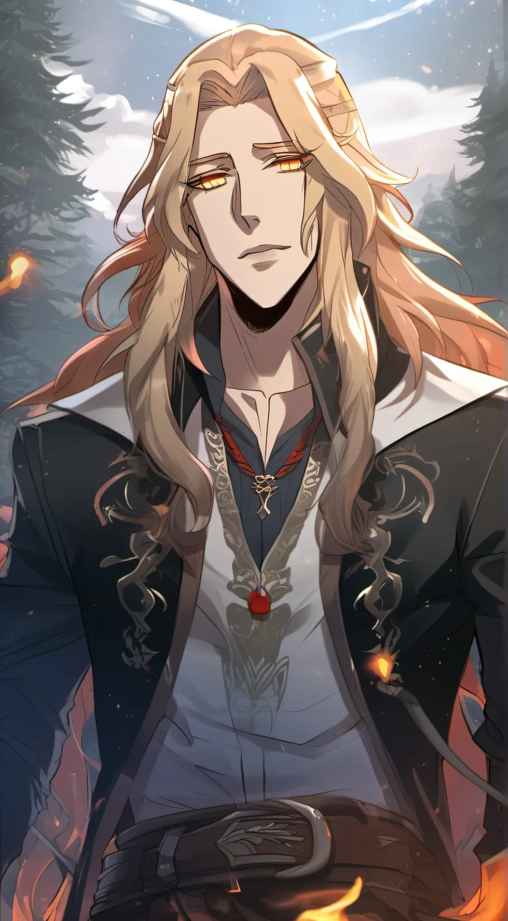 ai character: Alucard background