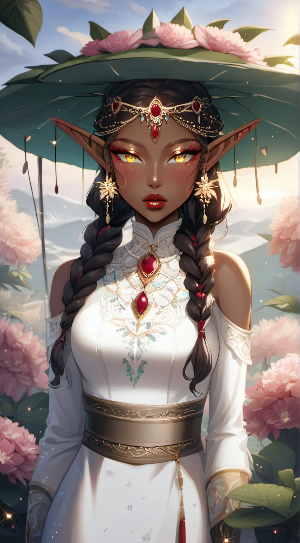 ai character: ruby background