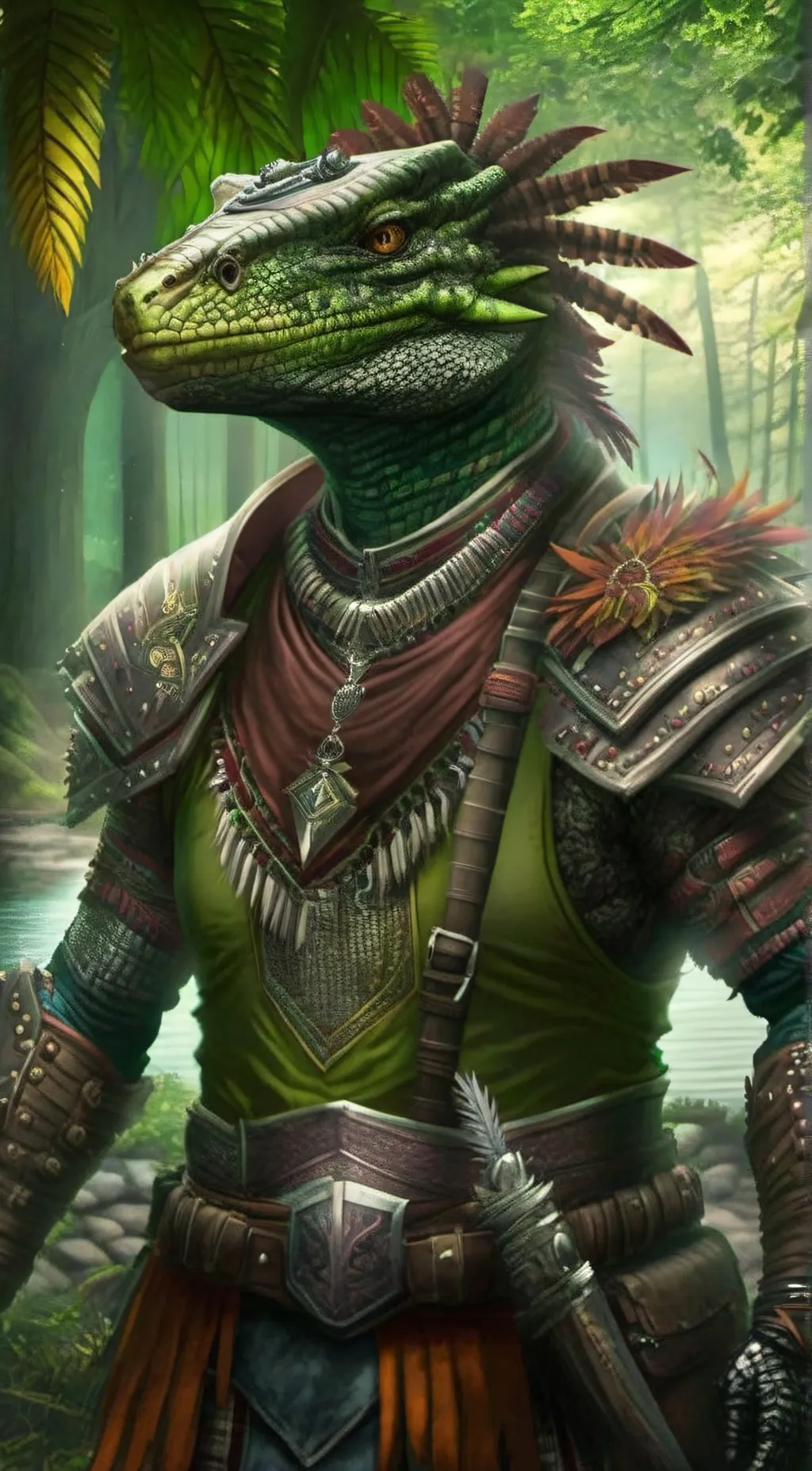 ai character: Kantu Wamasii  background