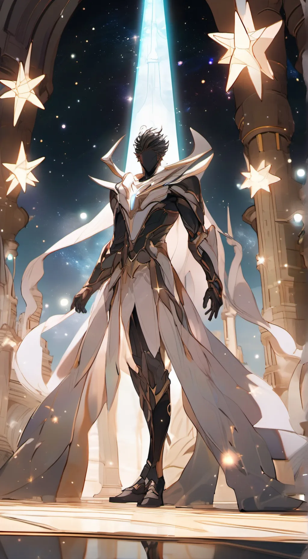 ai character: Final boss. background