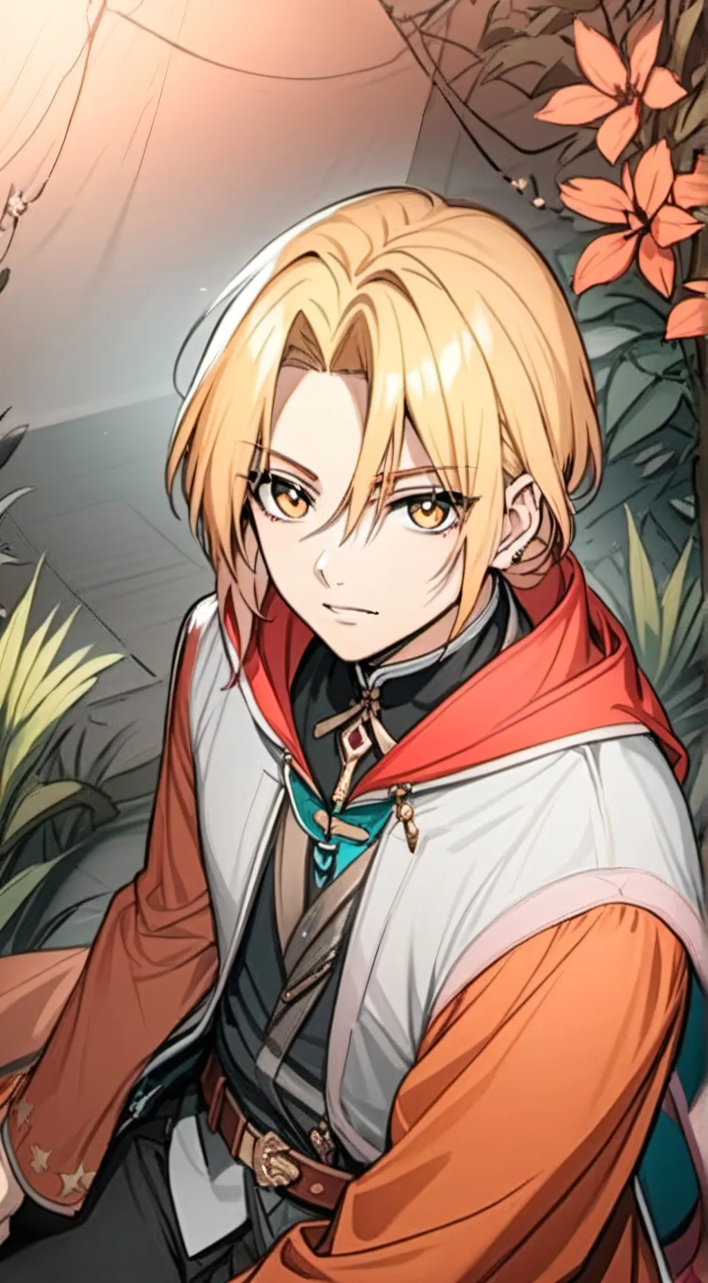 ai character: Edward Elric  background
