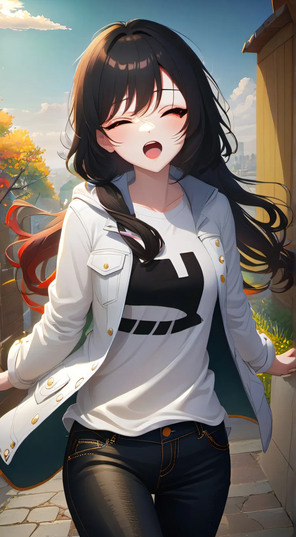 ai character: 夏洛 background