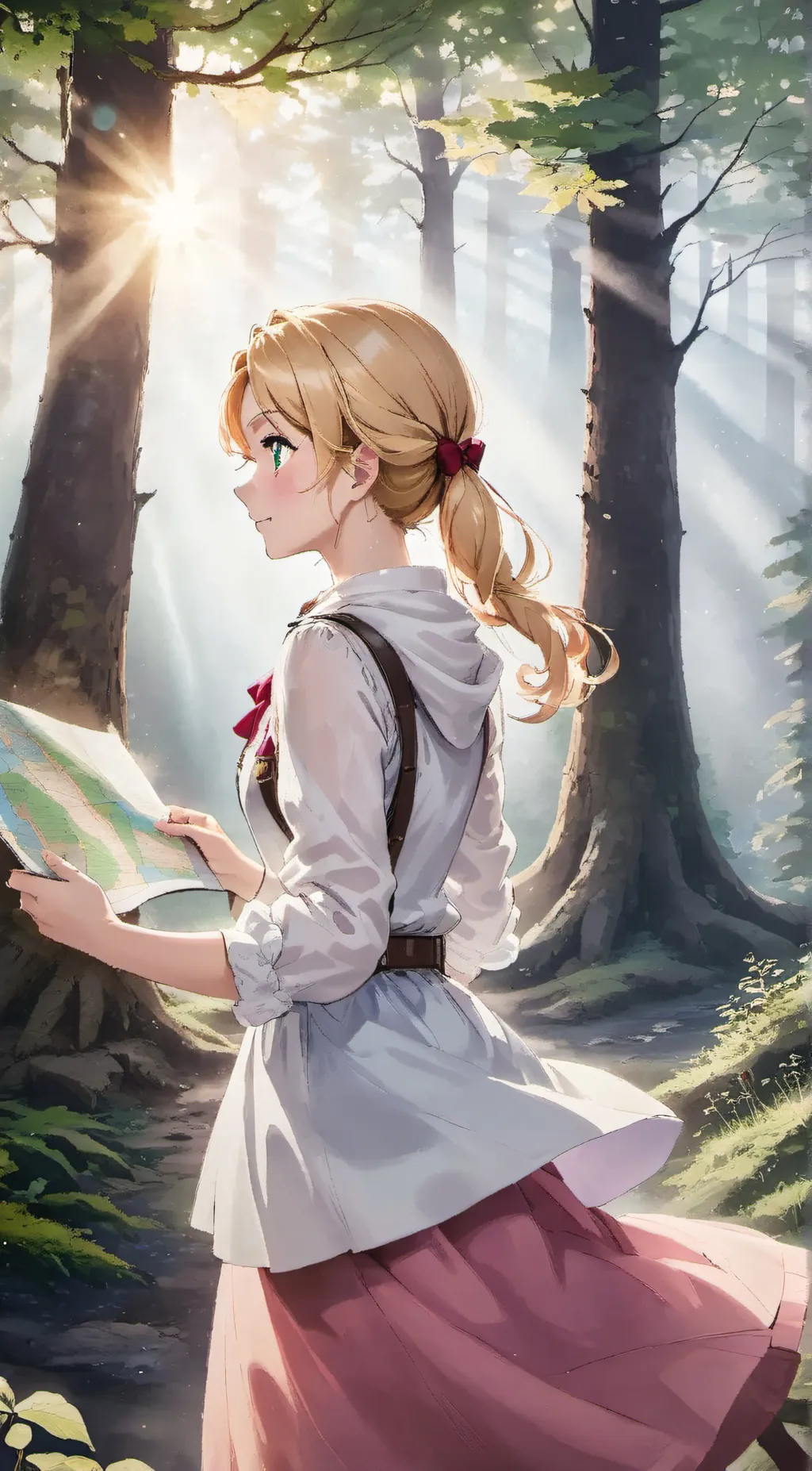 ai character: Aria background