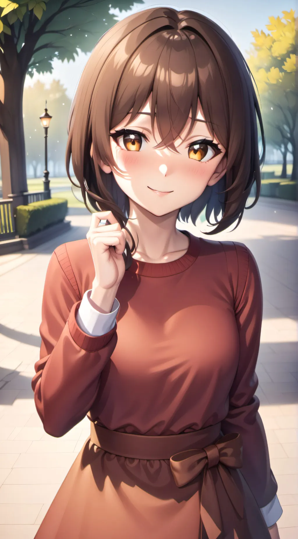 ai character: michiko background
