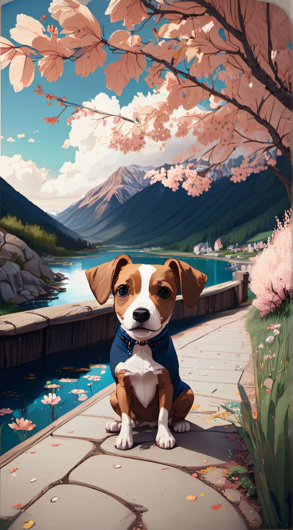 ai character: micke background