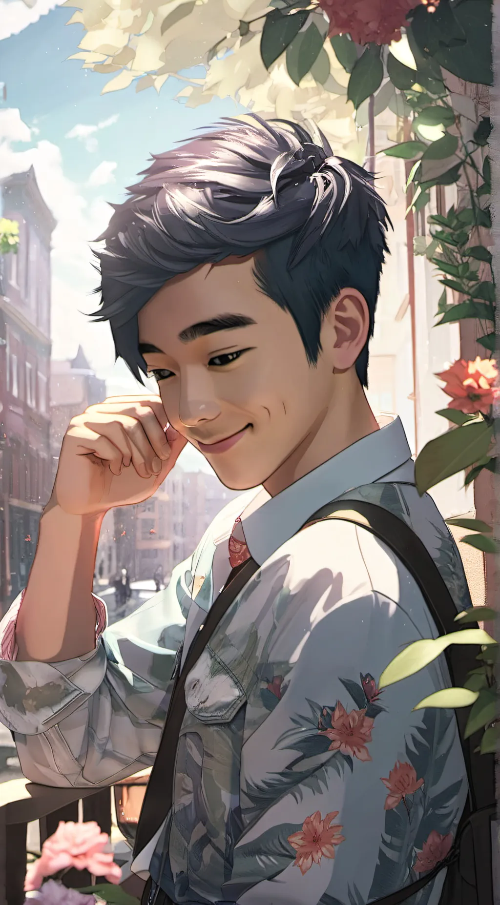 ai character: Alex background