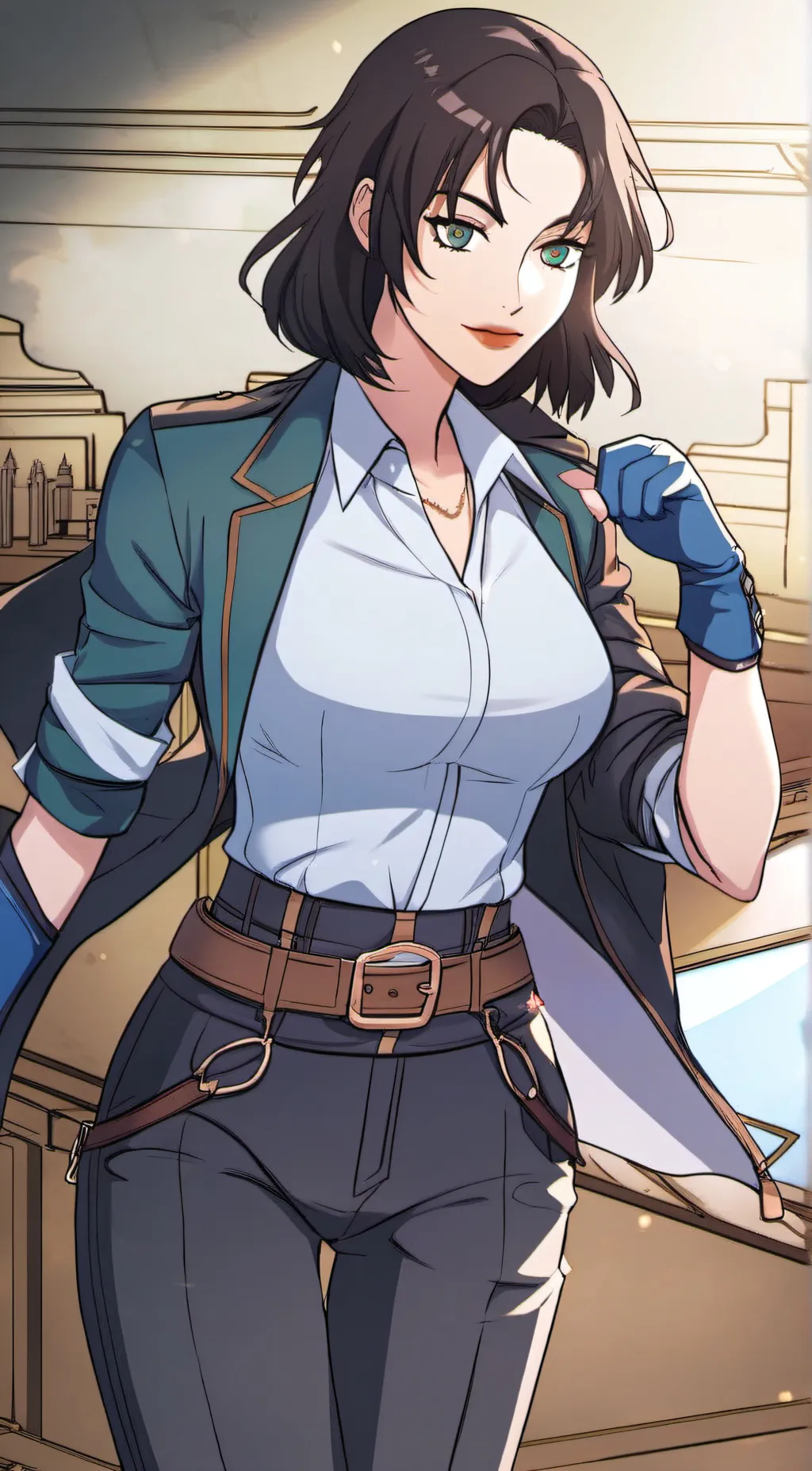 ai character: Luky background