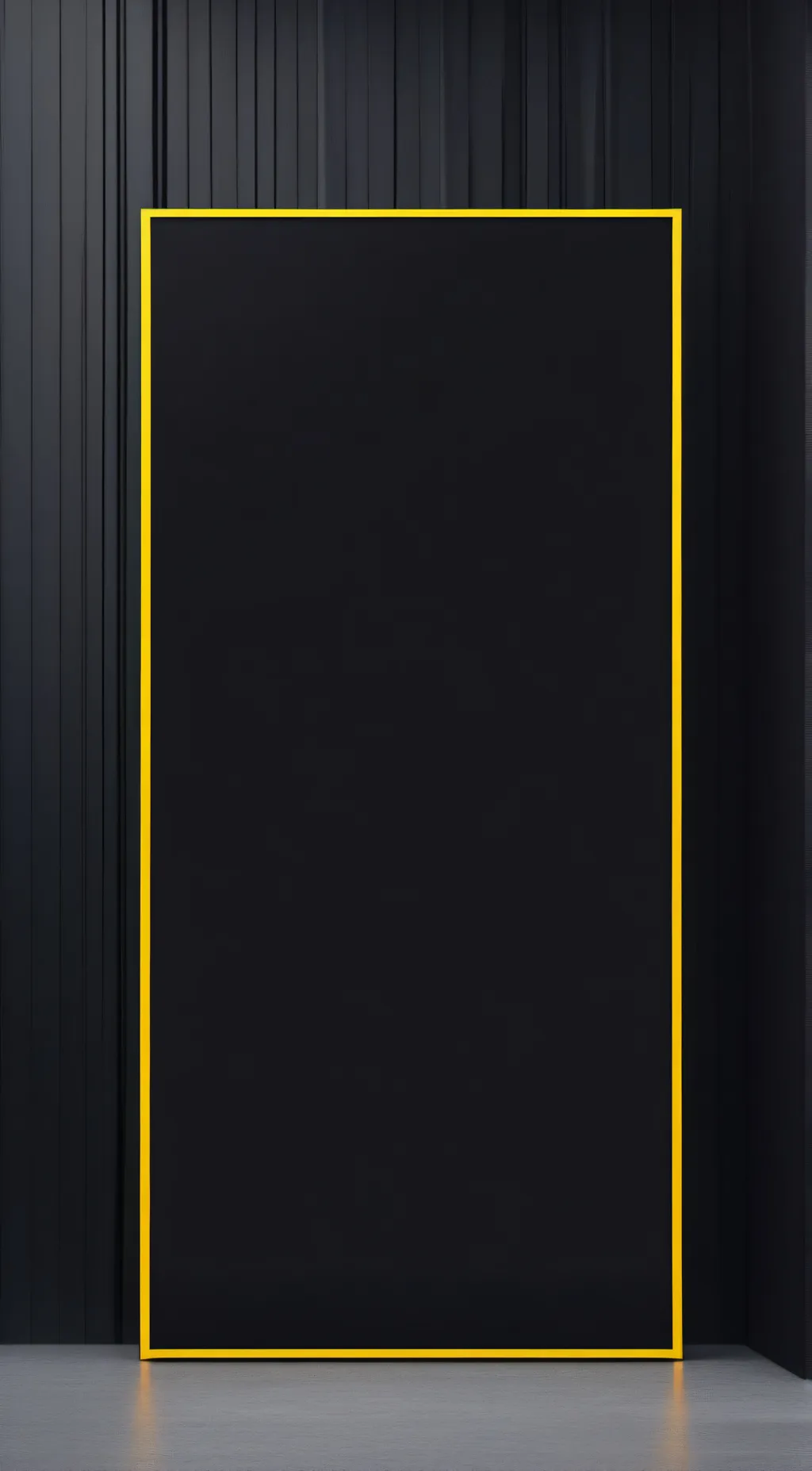 ai character: Black screen background