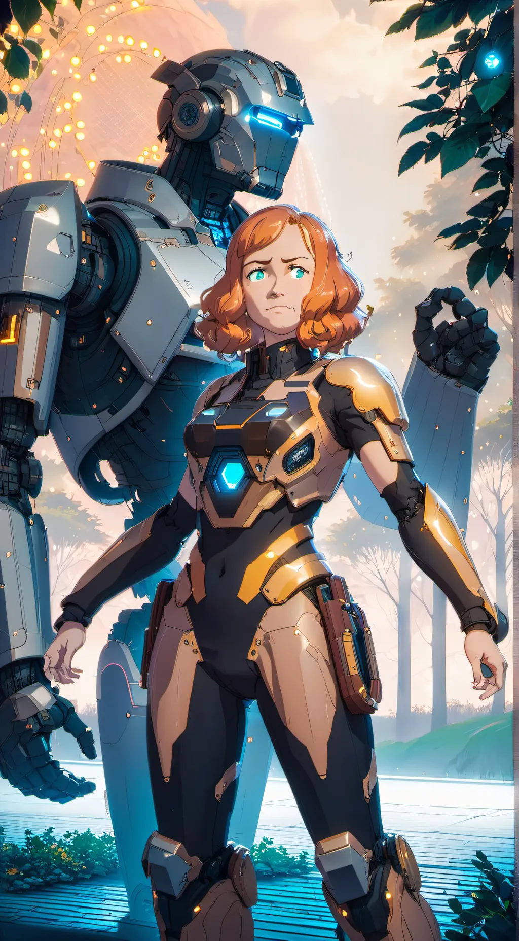 ai character: Rayna background