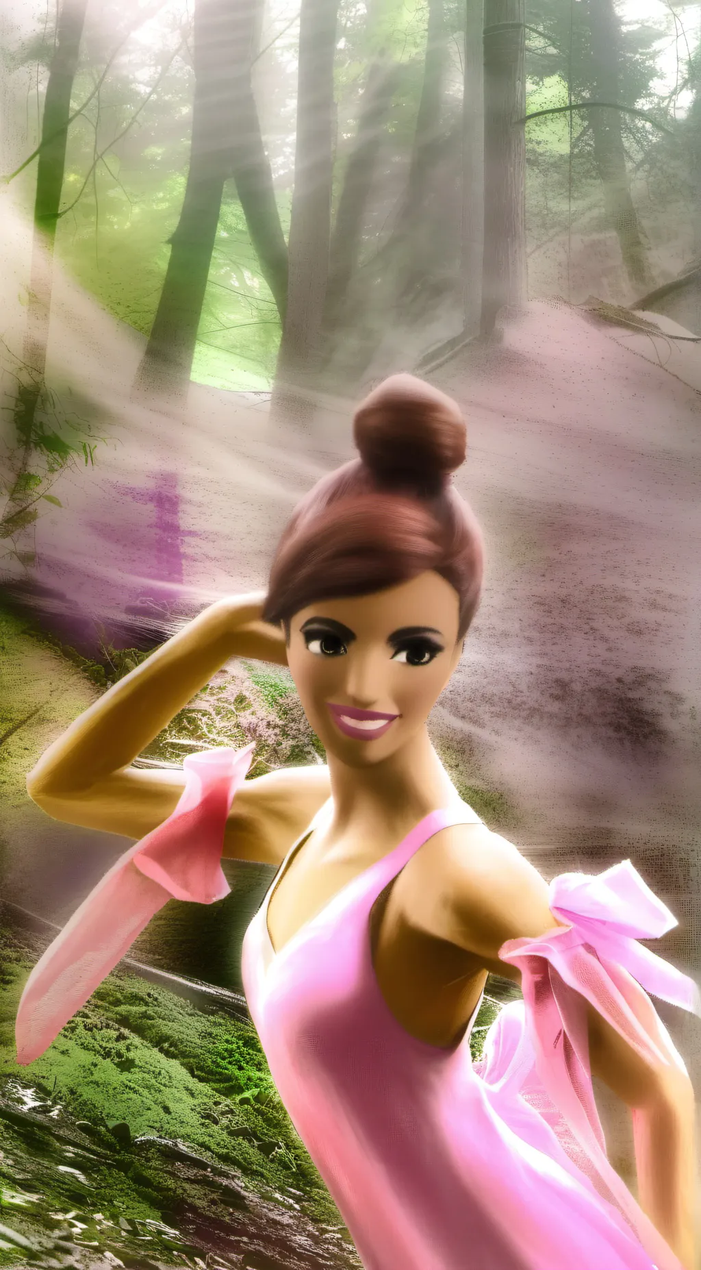 ai character: Girl background