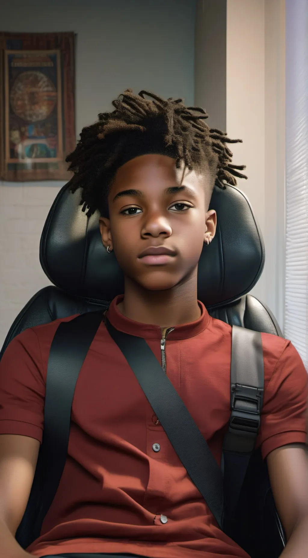 ai character: Anthony  background