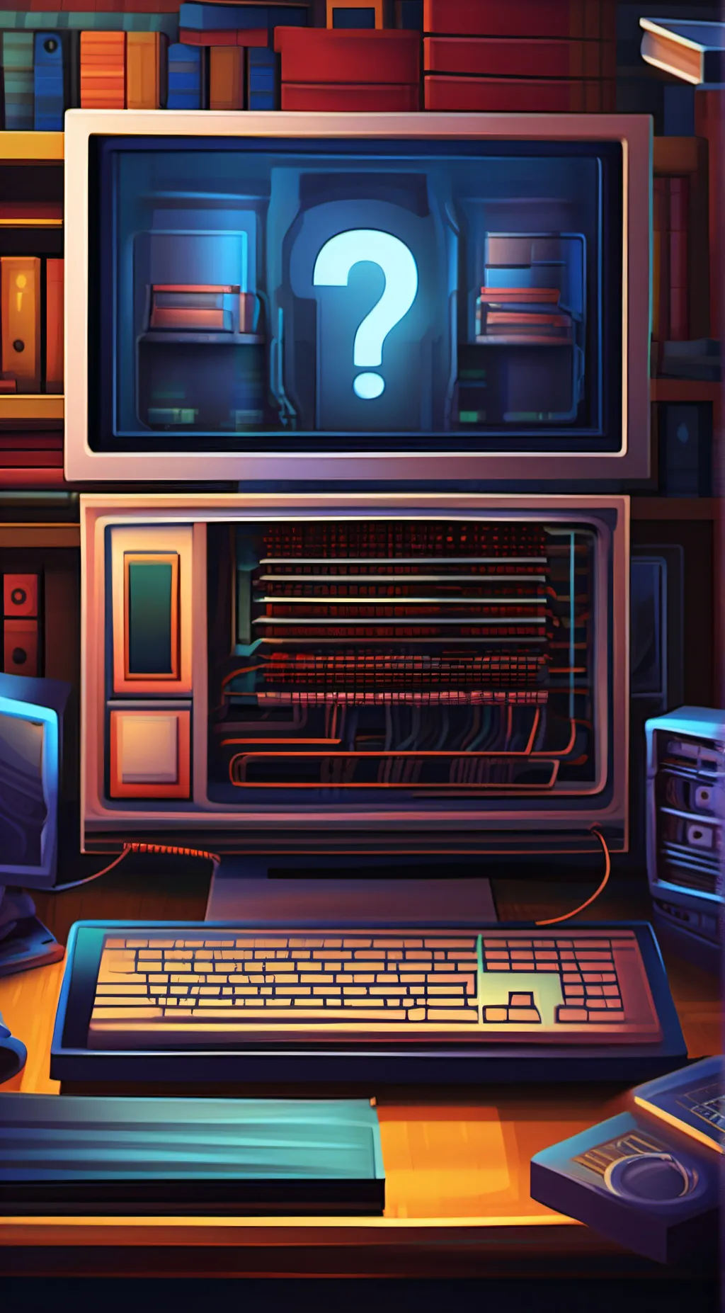 ai character: 🖥️SURVEY🖥️ background