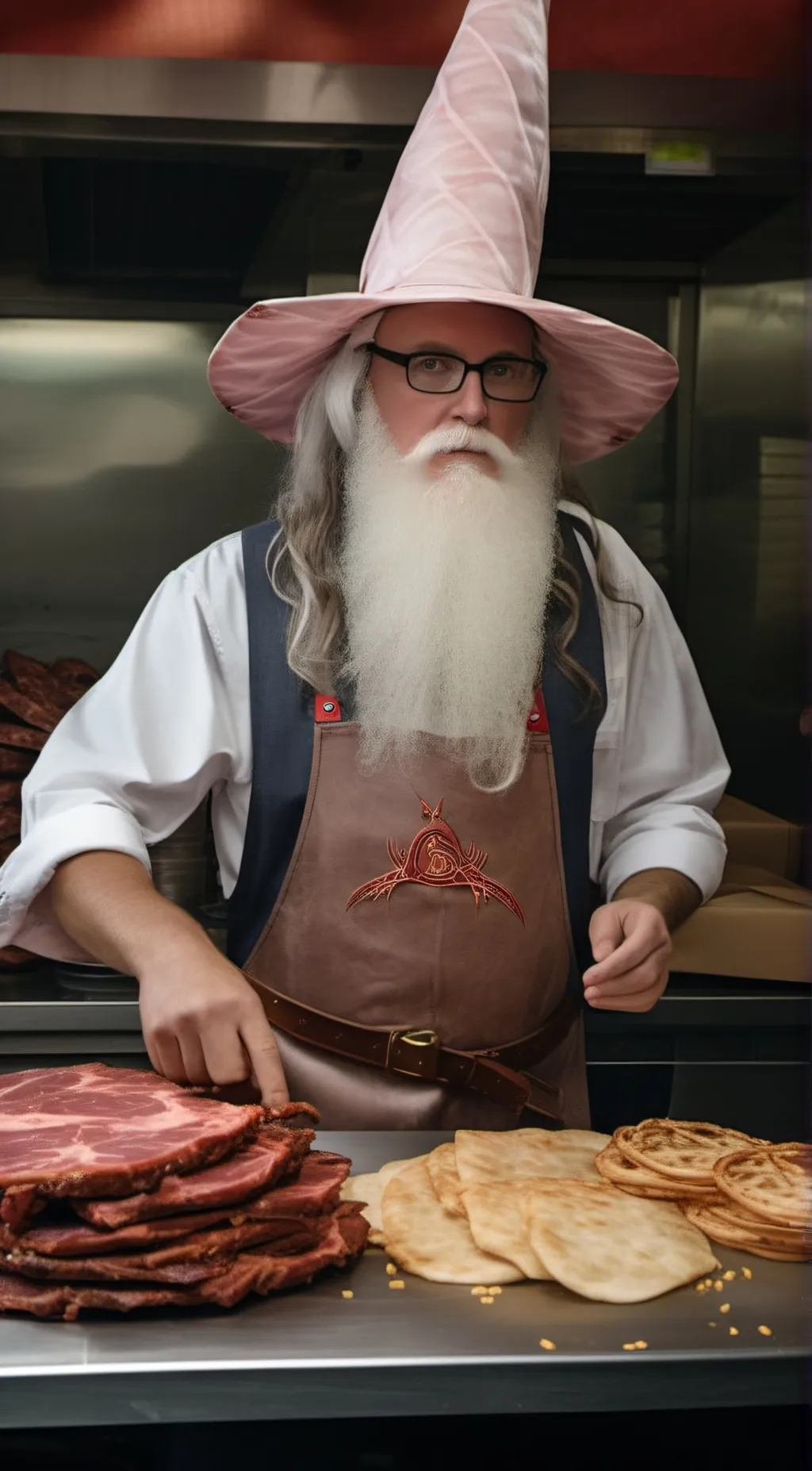ai character: Arby's  Wizard  background