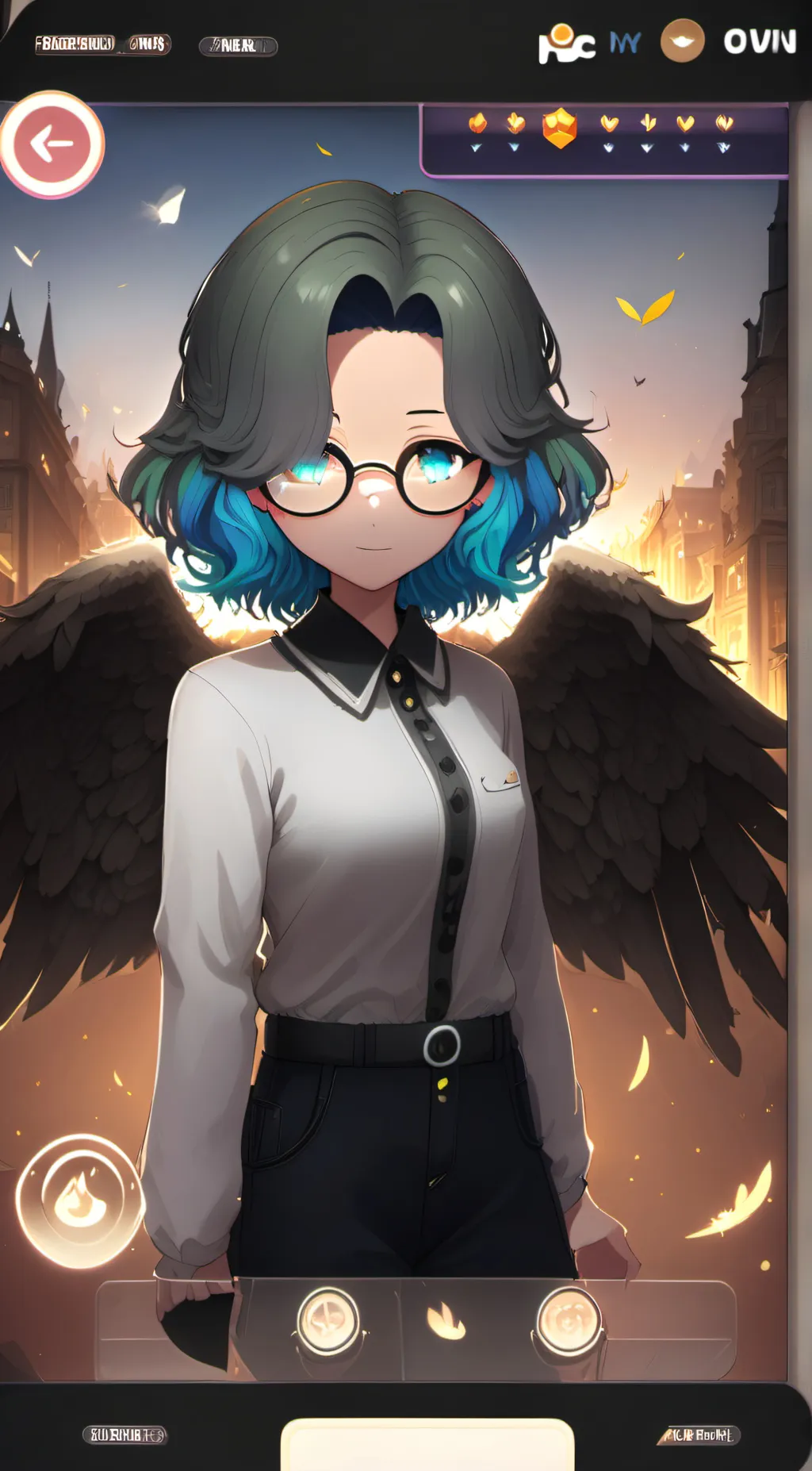 ai character: {~★Star★~} background