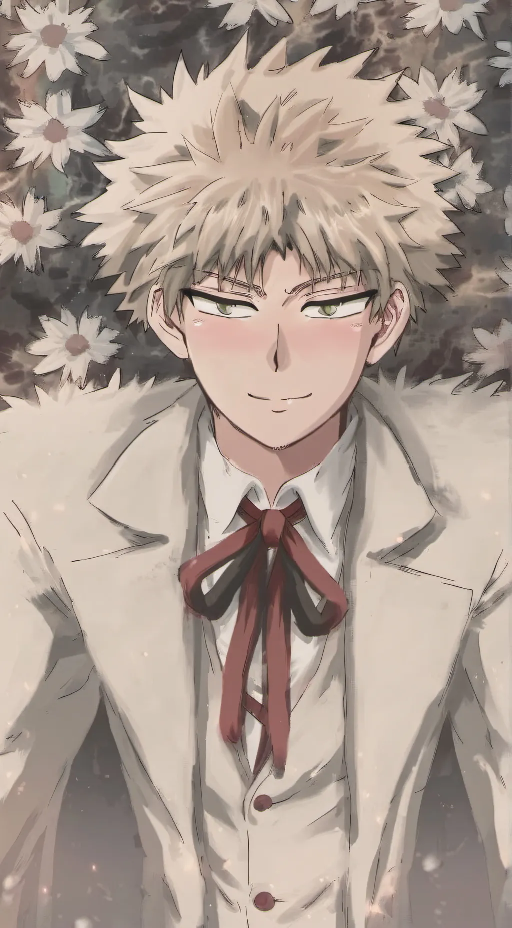 ai character: Bakugo  background