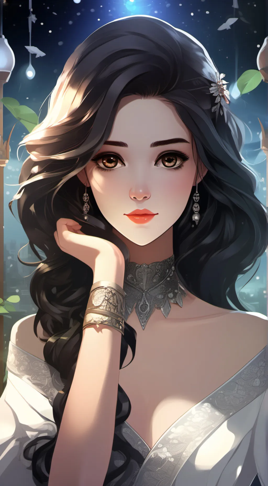 ai character: aveal background